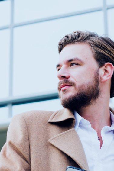 cabelo masculino com efeito matte