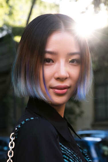 como fazer a tintura durar mais: modelo com cabelo curto pintado