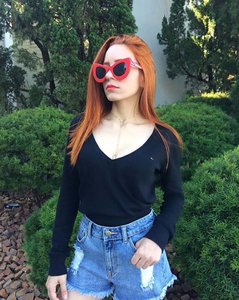 modelo de Ruivas do Instagram