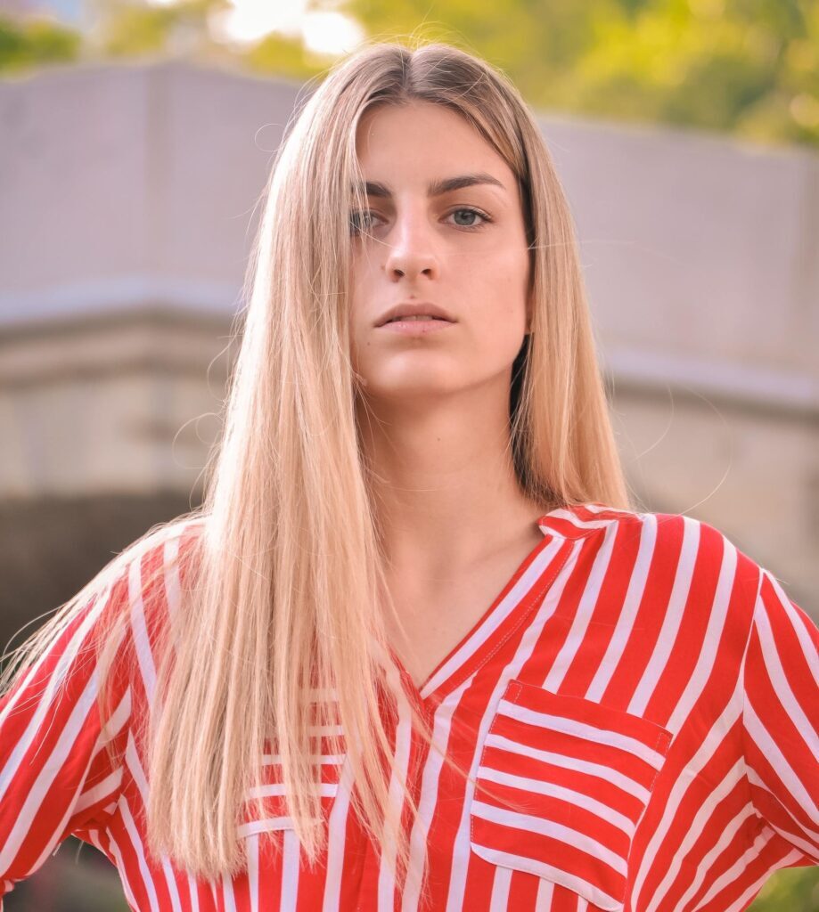 cabelo loiro com selagem capilar