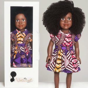 boneca de cabelo crespo 2