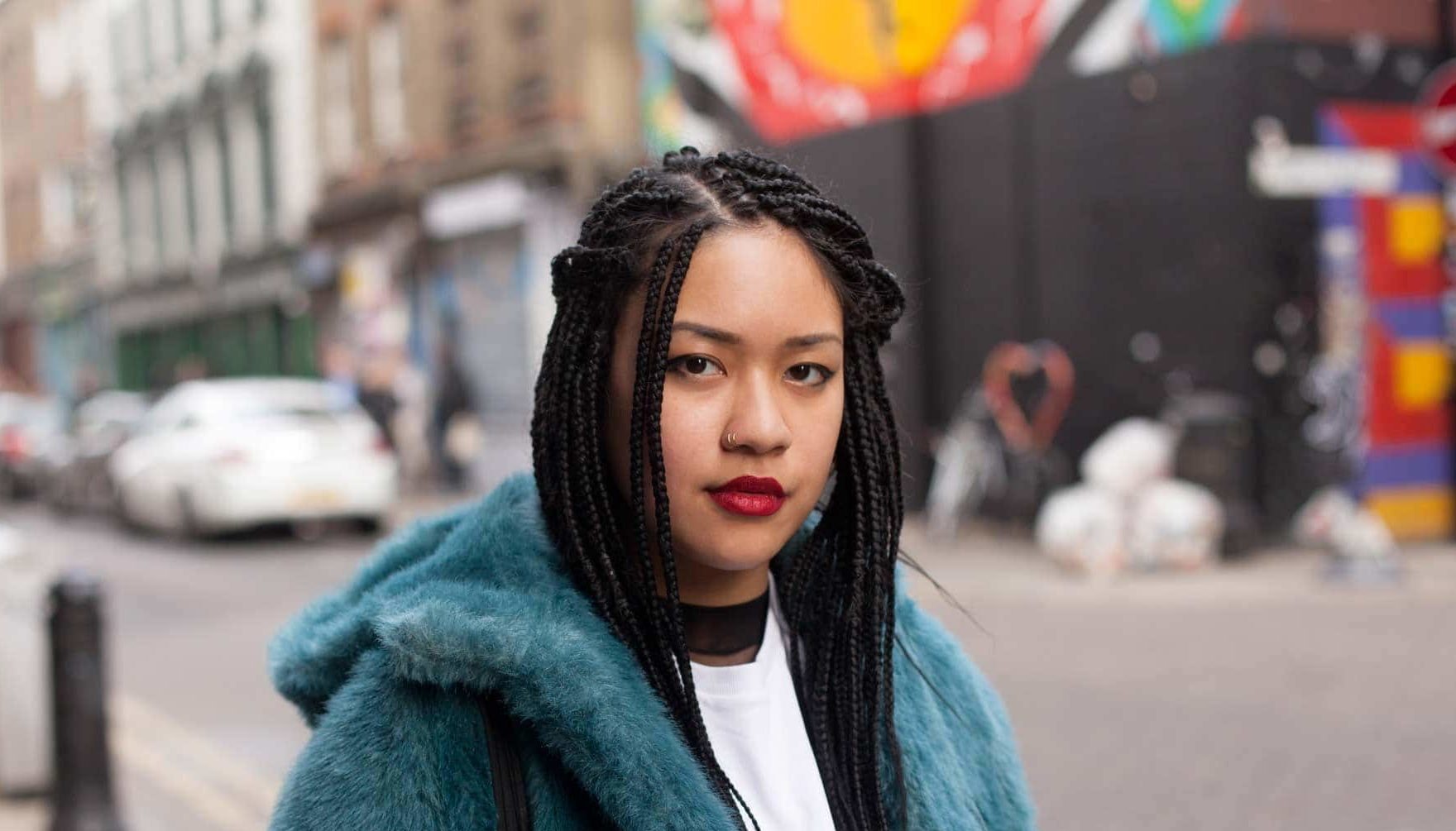 modelo de Tranças protetoras