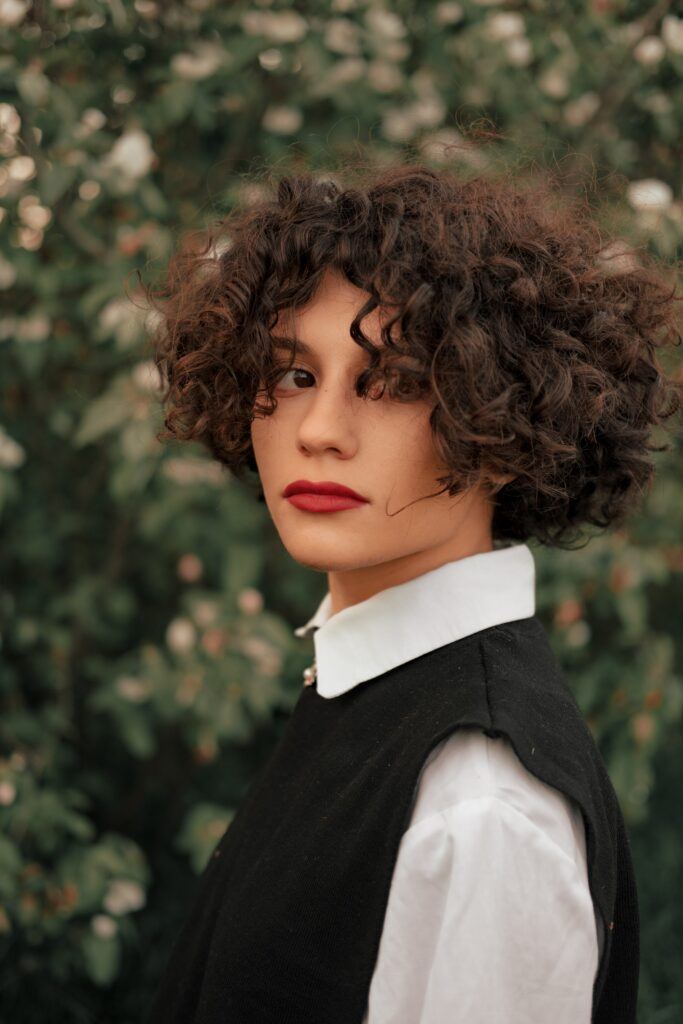corte de cabelo boyfriend bob