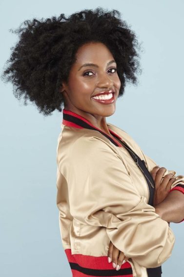 Cabelo crespo black power