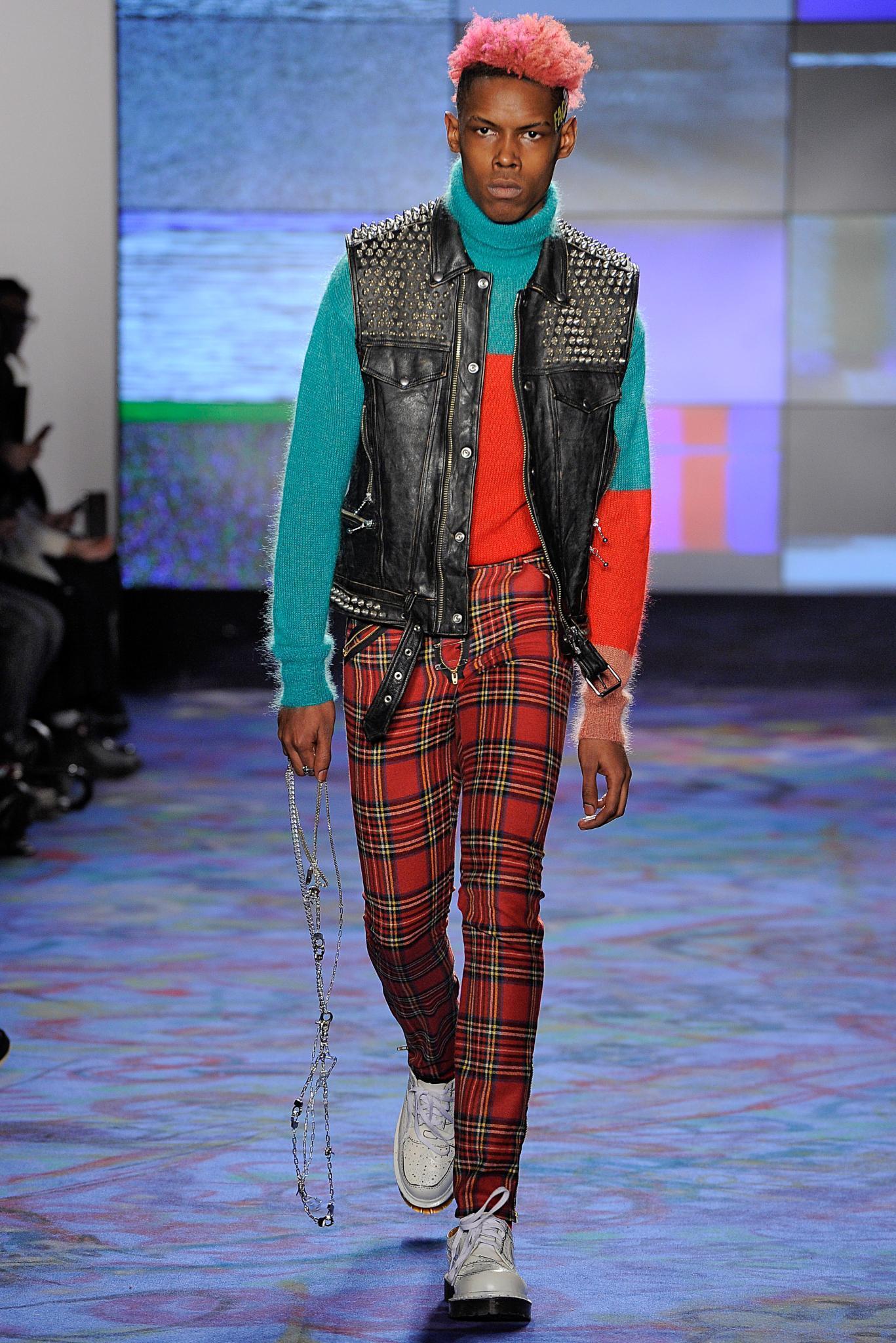 Cabelo punk masculino