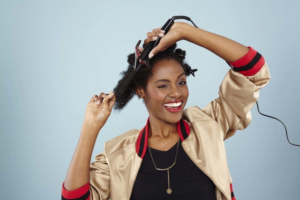 Modelador de cachos para cabelo crespo