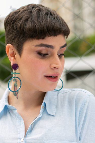 como secar o cabelo pixie