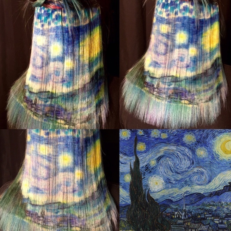 A Noite Estrelada, de Van Gogh | Foto: Instagram @uggoff