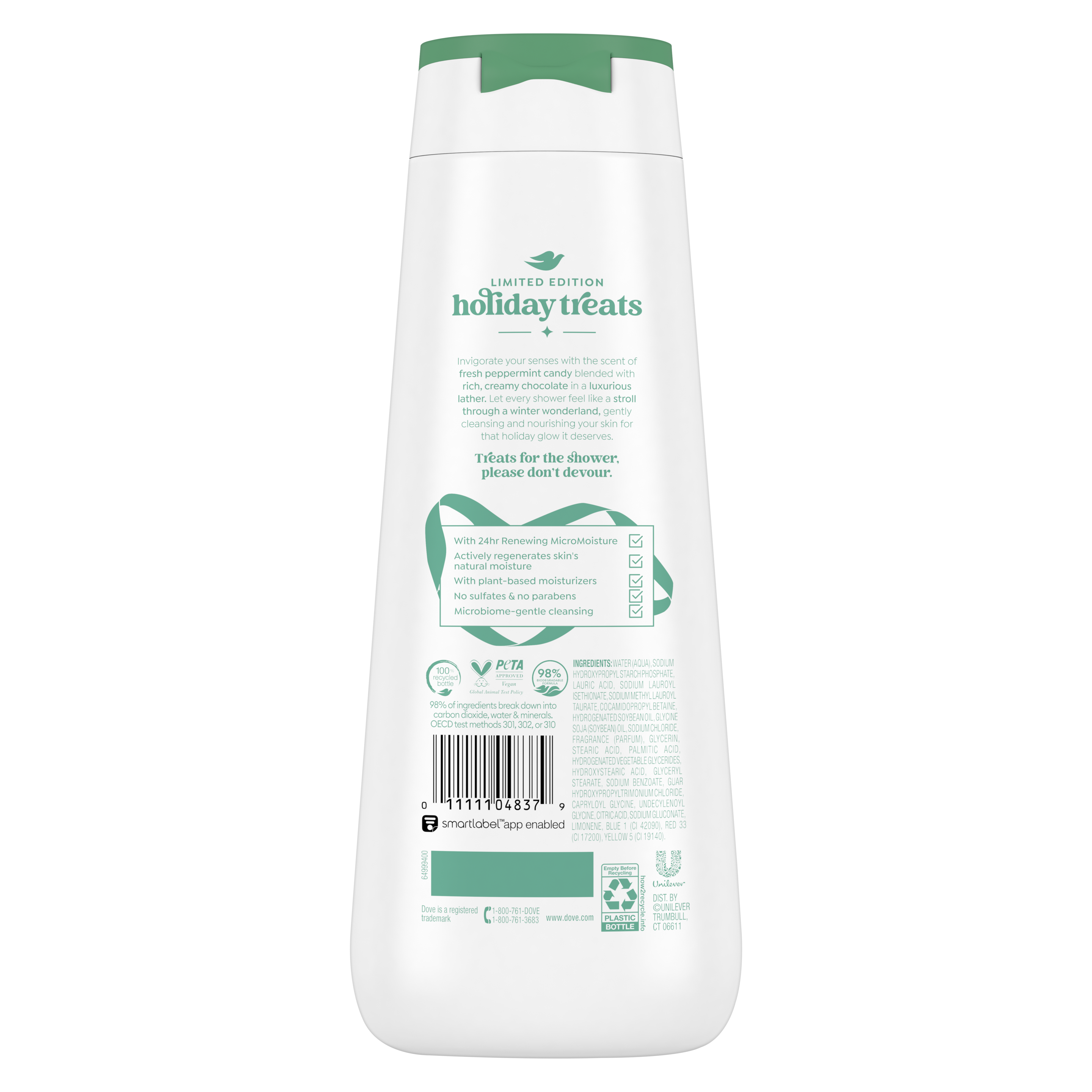 Dove Body Wash Peppermint Bark