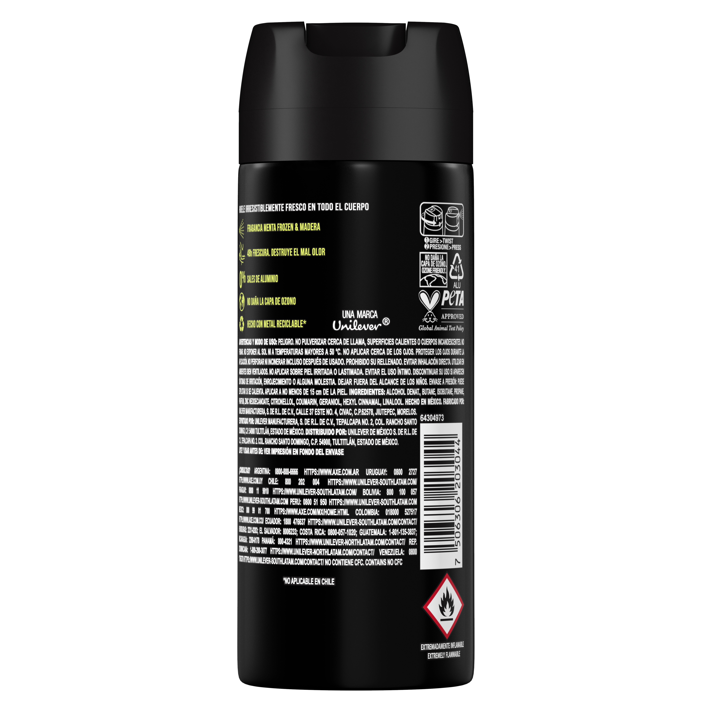 DESODORANTE EN AEROSOL KILO 150 ml