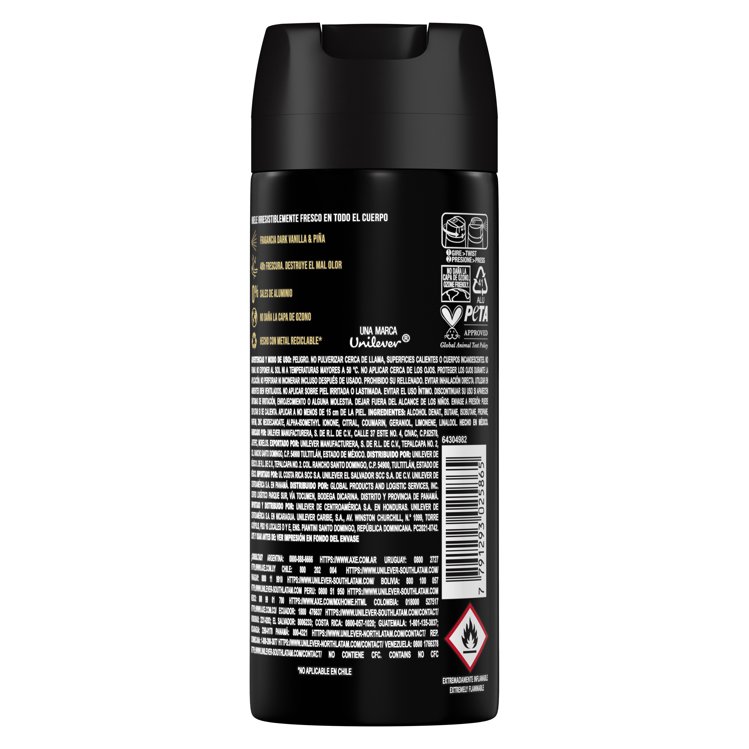 DESODORANTE EN AEROSOL GOLD TEMPTATION 150 ml