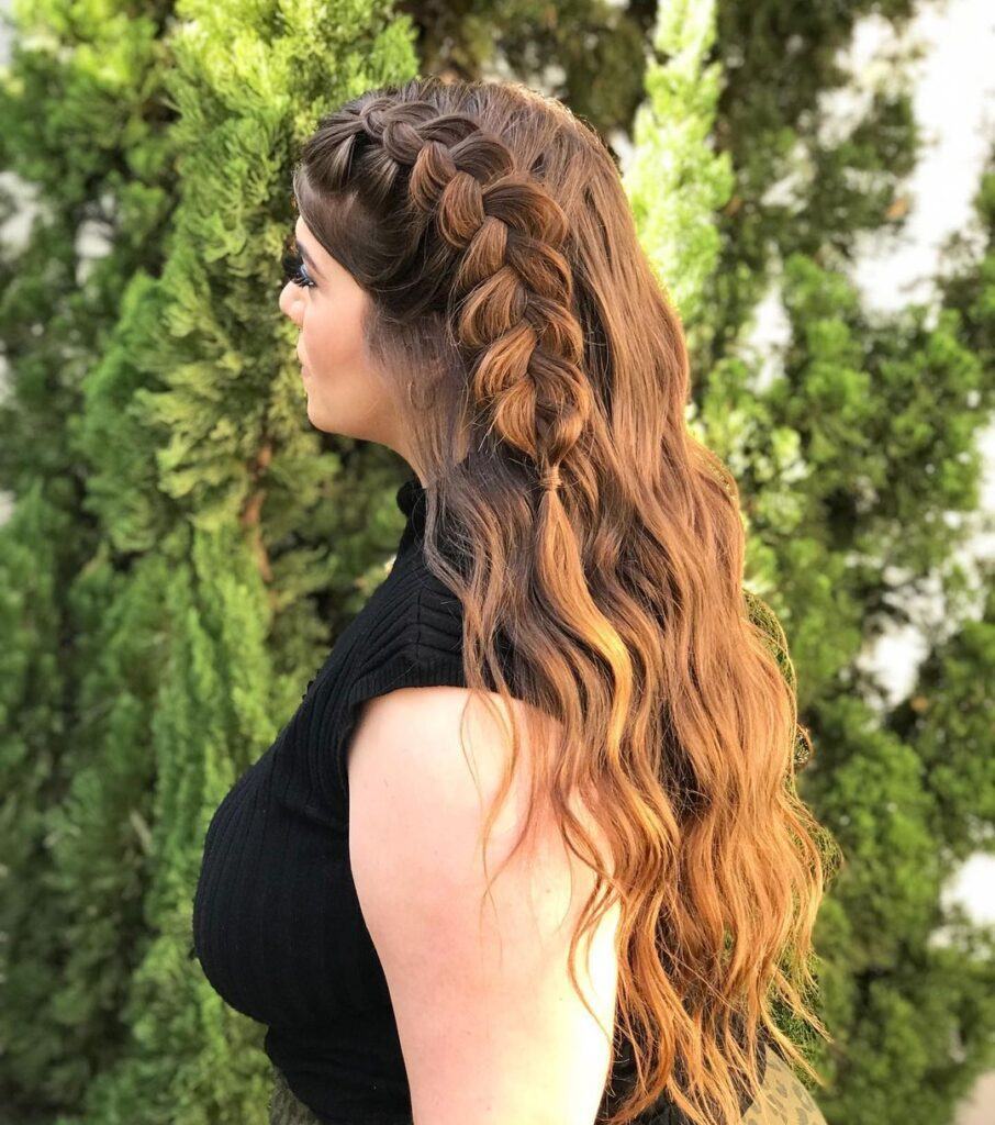 trança-lateral-cascata-penteado-clássico-moderno