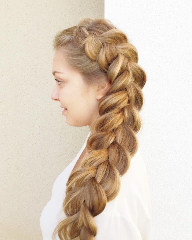 trança-lateral-para-casamentos-penteado-festa