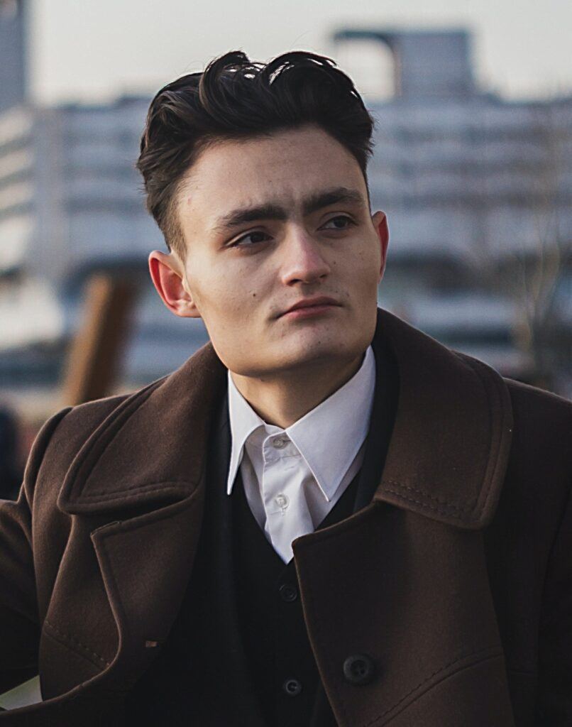 cabelo masculino alisado com progressiva
