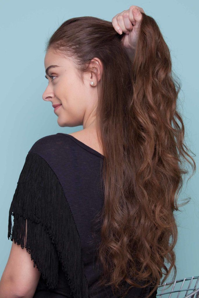 coque chignon com trança dupla 1