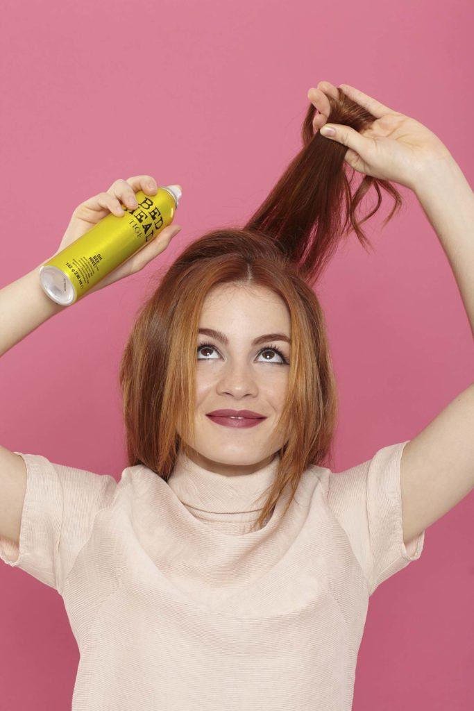 modelo de Penteado colmeia com ondas