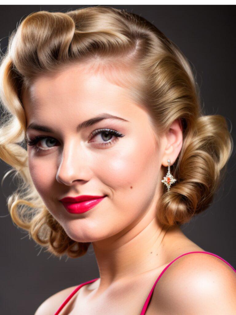cabelo estilo anos 50