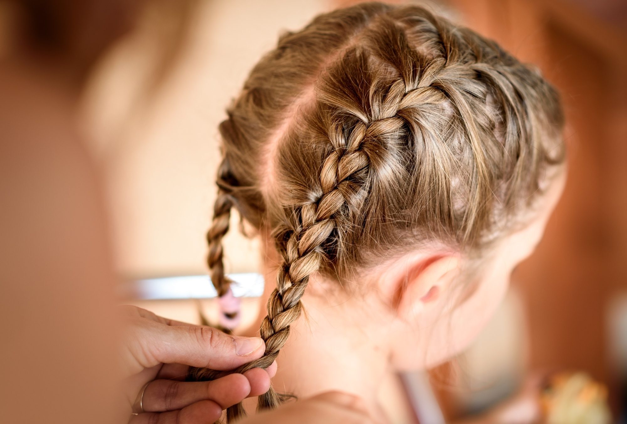 penteado para meninas trança boxeadora