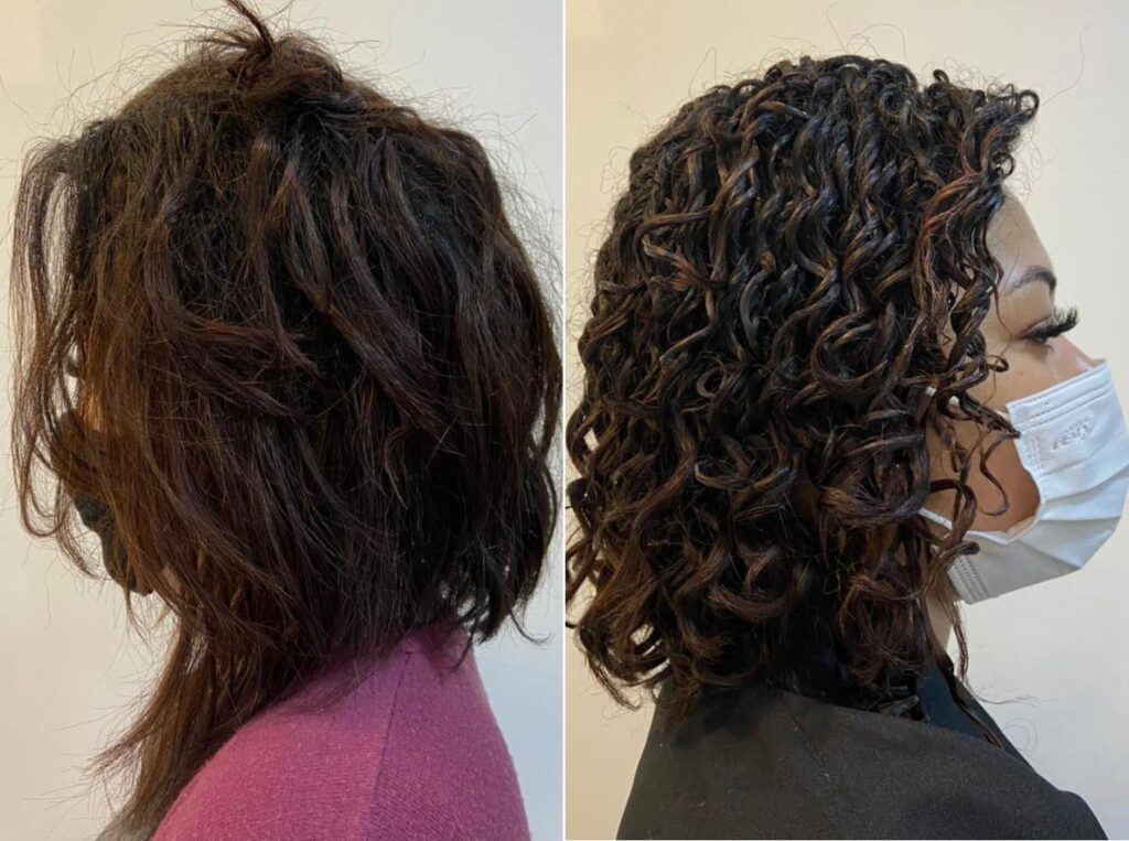 antes e depois de desintoxicação alimentar