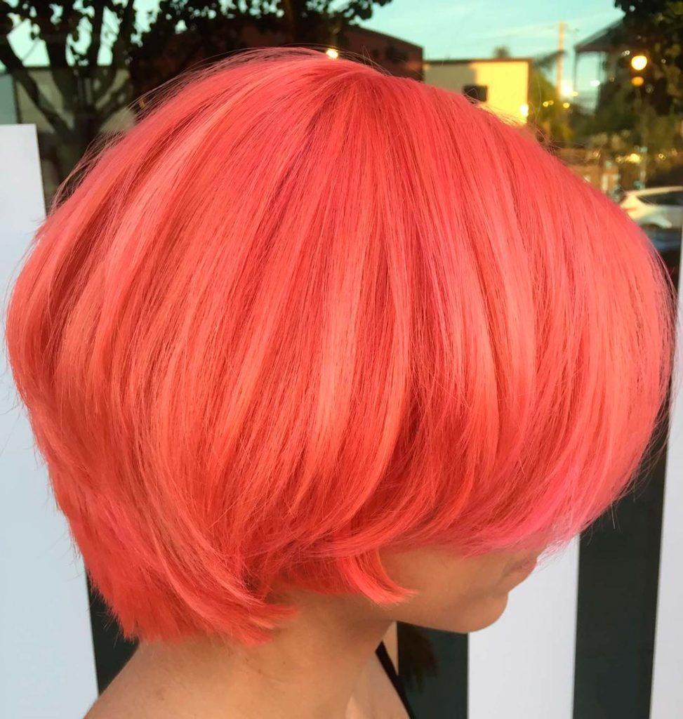 modelo de neon peach