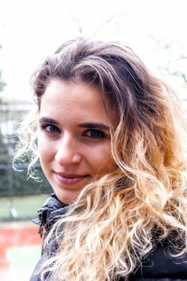 modelo com ombré hair nos fios