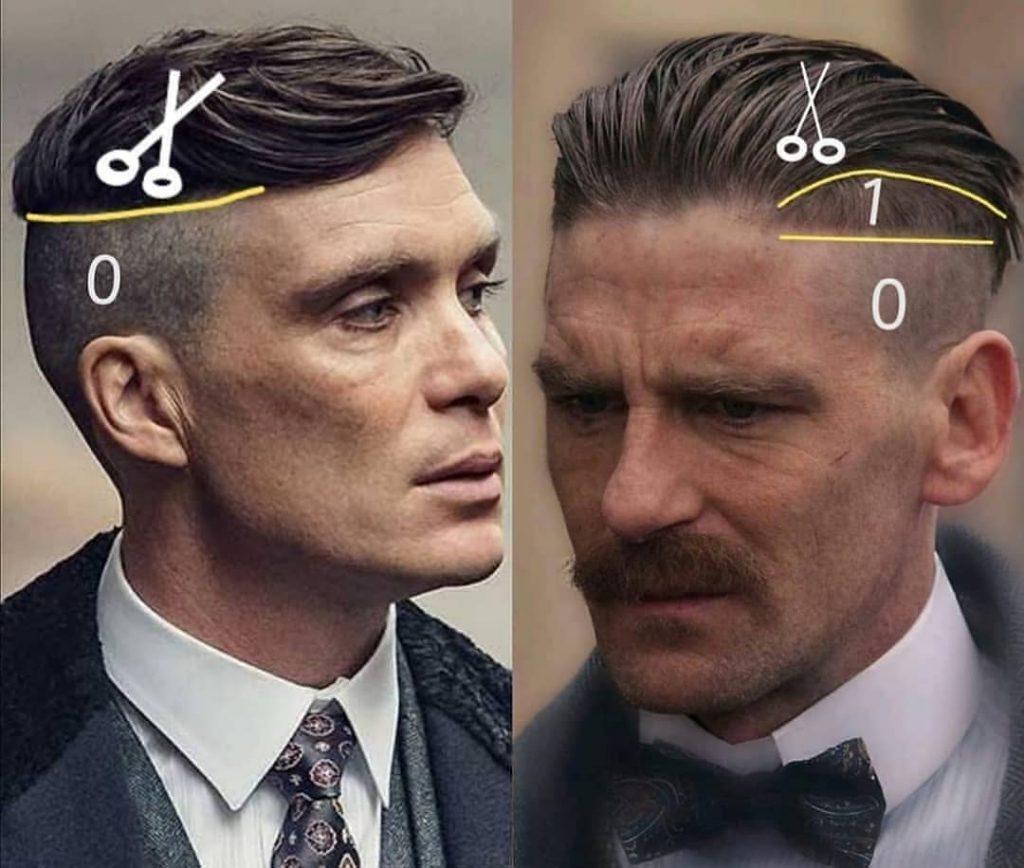 como ter o corte dos personagens de peaky blinders