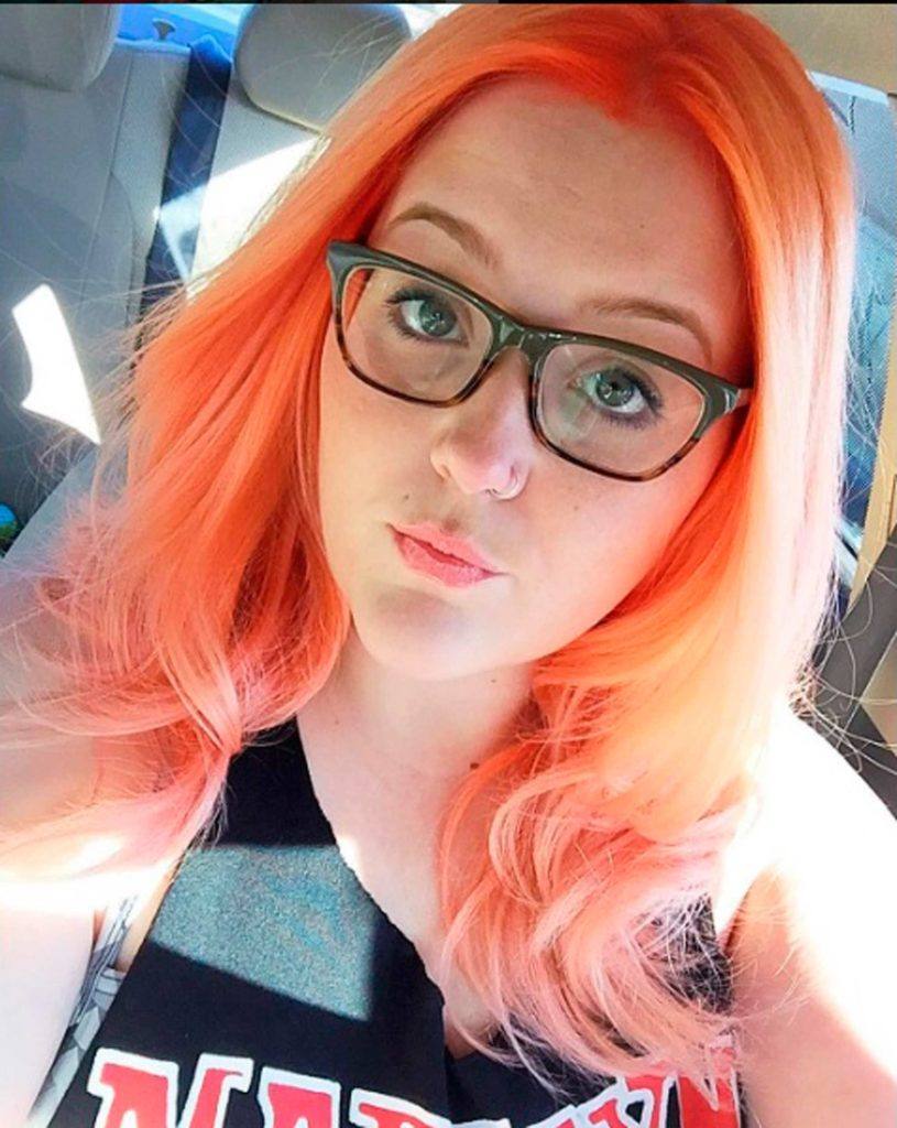 modelo de Cabelo tangerina
