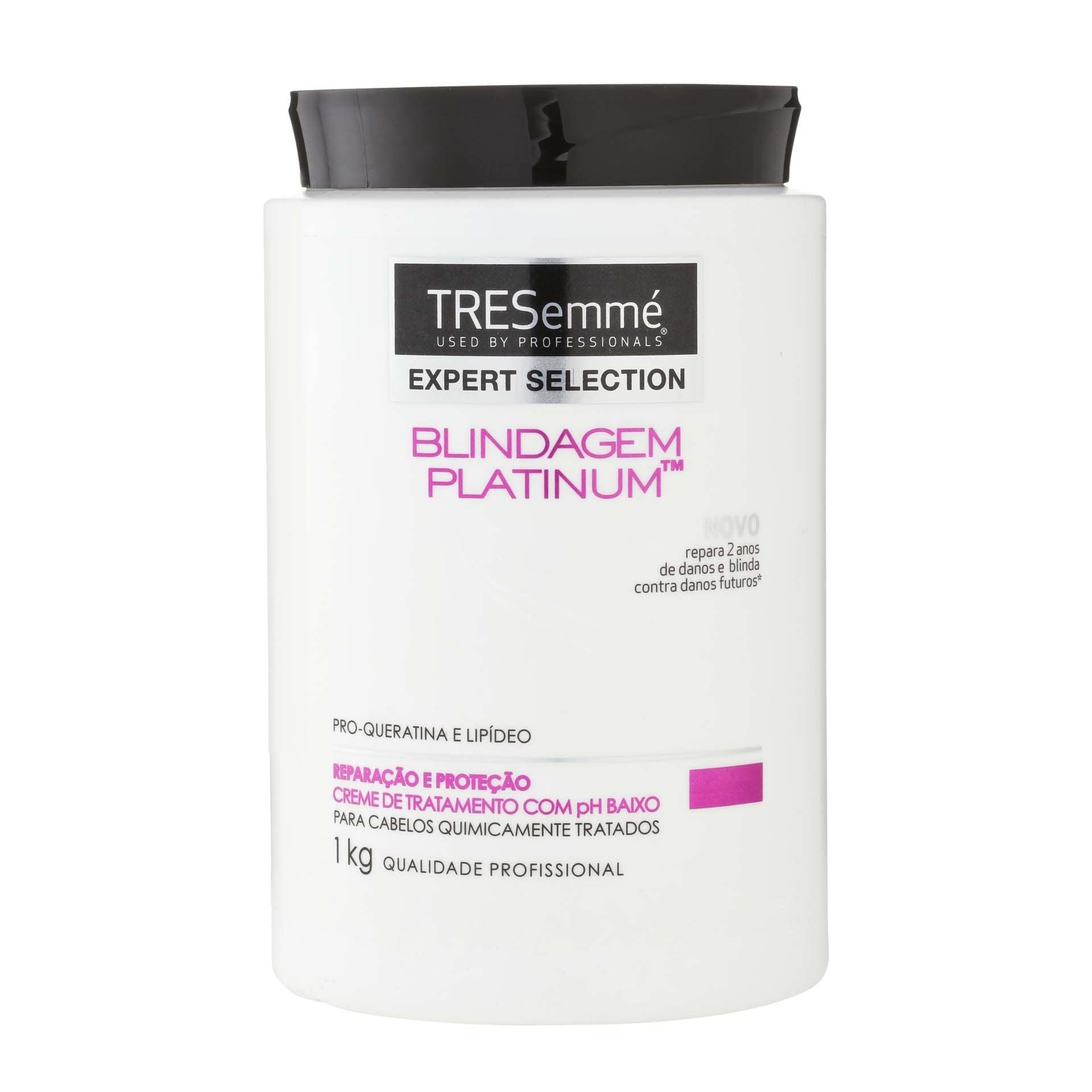 Creme de Tratamento TRESemmé Blindagem Platinum