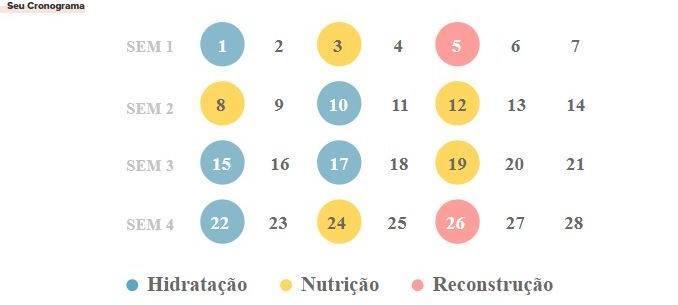 calendario cronograma capilar app