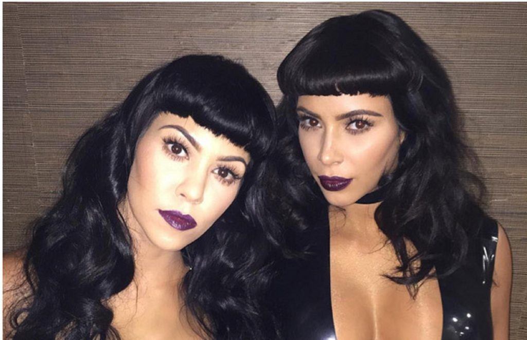 Kim Kardashian com franja