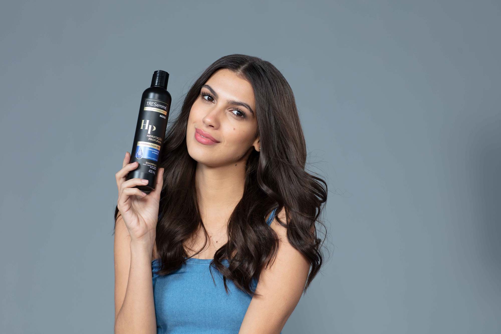 Cabelo liso com tresmmé