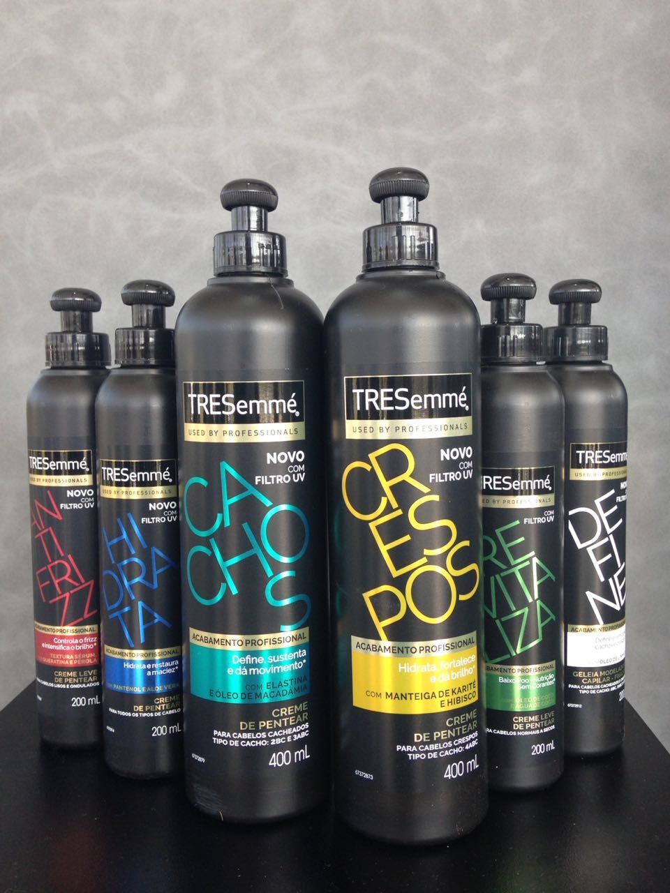 Cremes para pentear Tresemmé formula nova