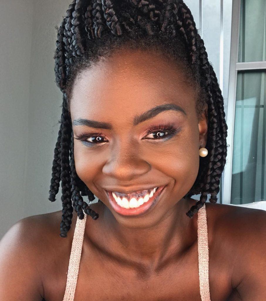 Box braids da Gabi Oliveira