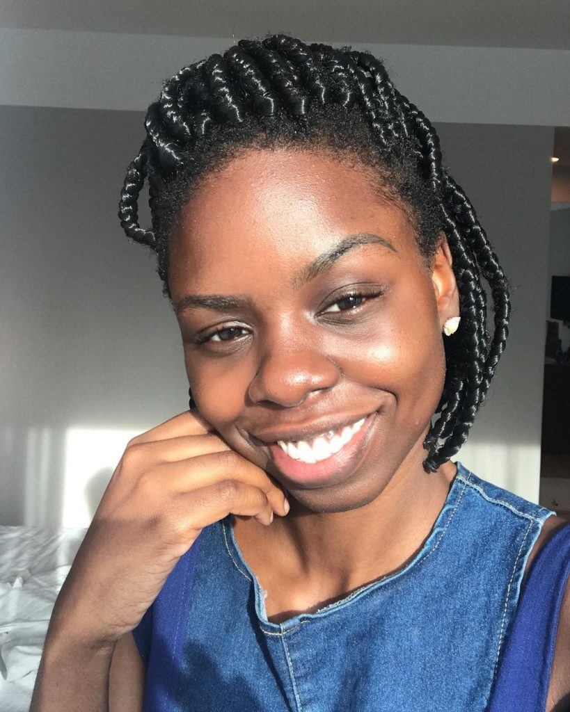 Box braids da Gabi Oliveira