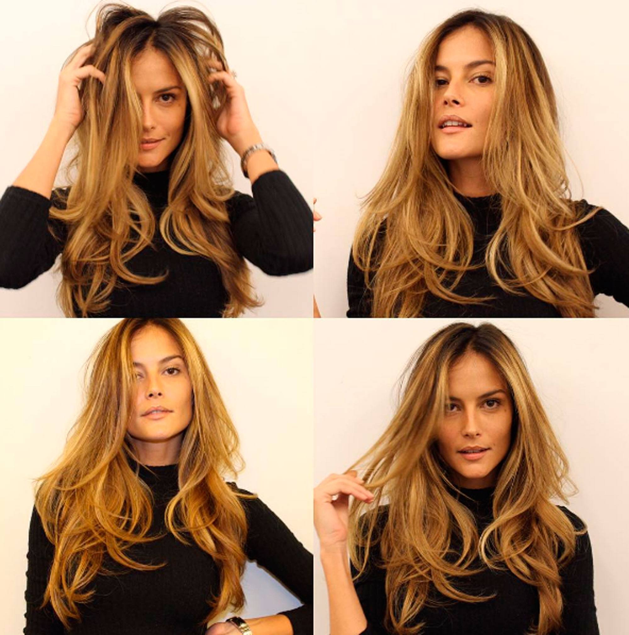 modelo com cinnamon swirl hair