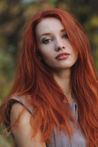 cabelo liso com movimento
