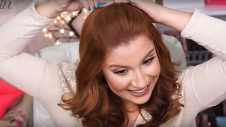 bianca andrade ensina como fazer um penteado com franja presa