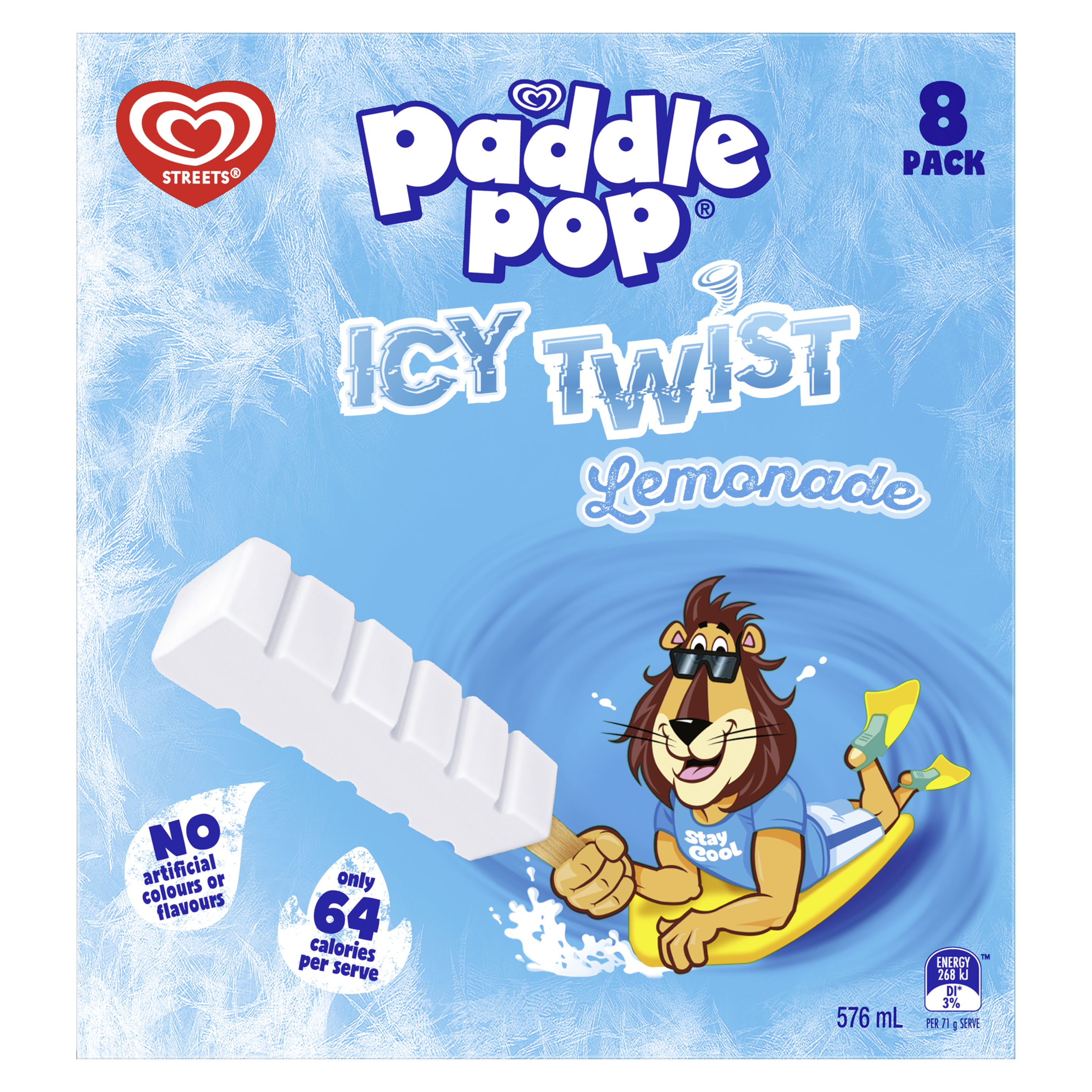 Paddle Pop Icy Twist Lemonade Multipack
