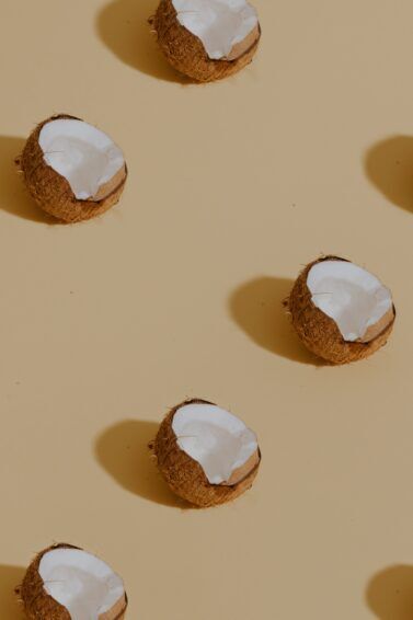 cocos enfileirados