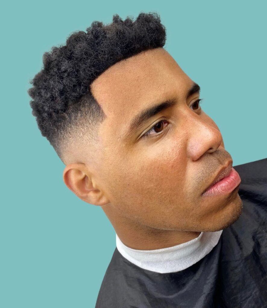 corte nudred low fade degradê
