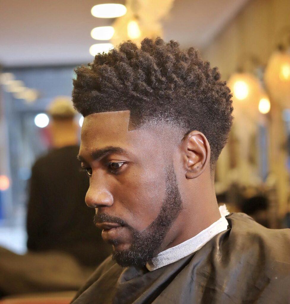 taper fade corte em nudred