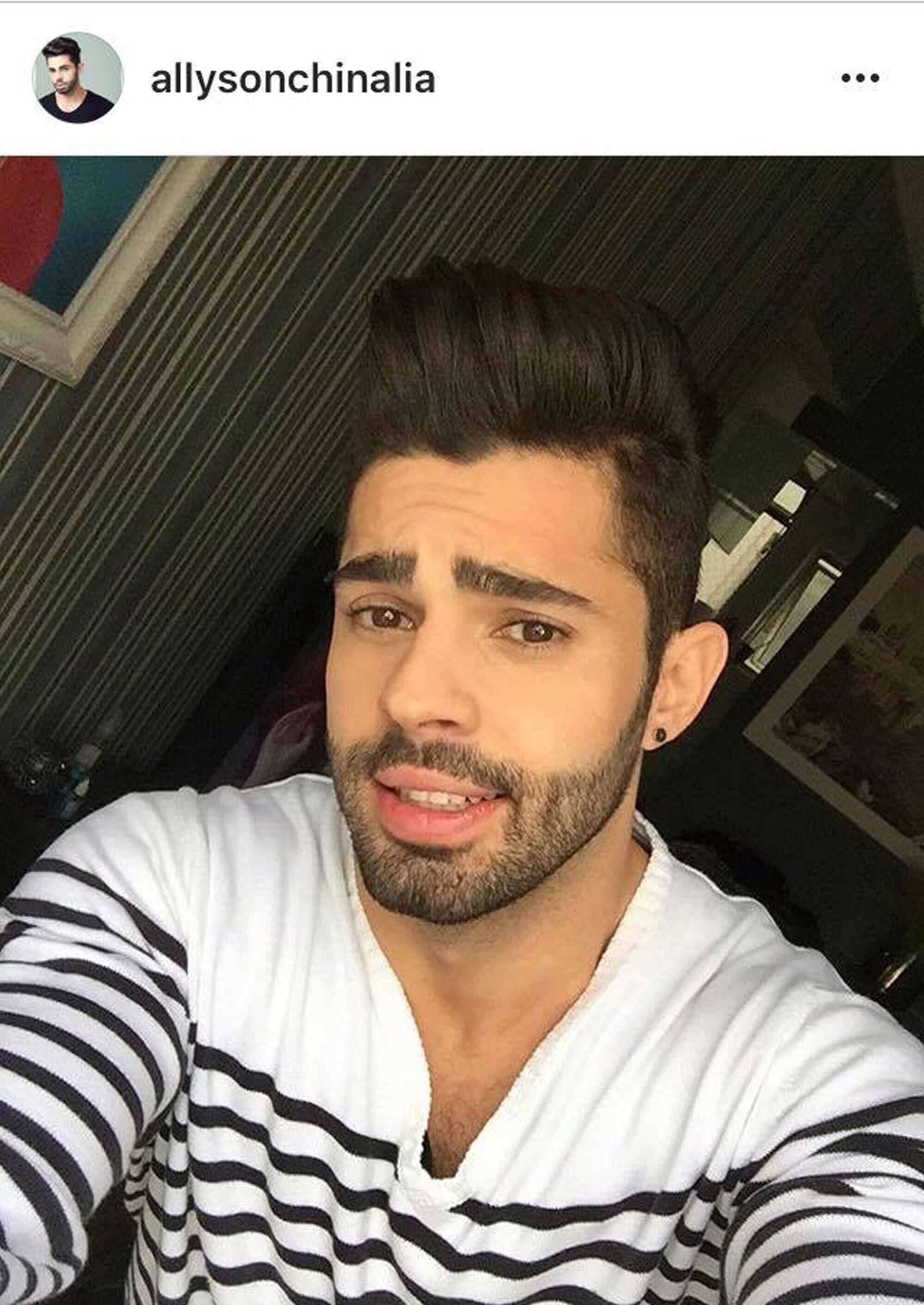 homem moreno com cabelo preto: cabelos masculinos do Instagram