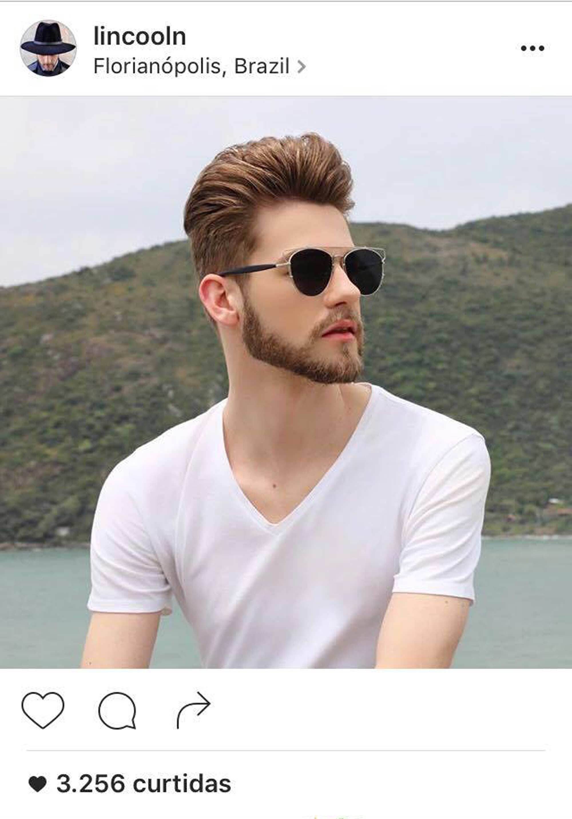 homem branco com cabelo loiro: cabelos masculinos do Instagram