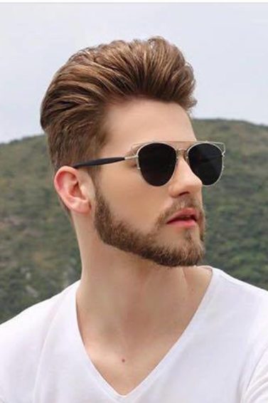 homem branco com cabelo loiro: cabelos masculinos do Instagram