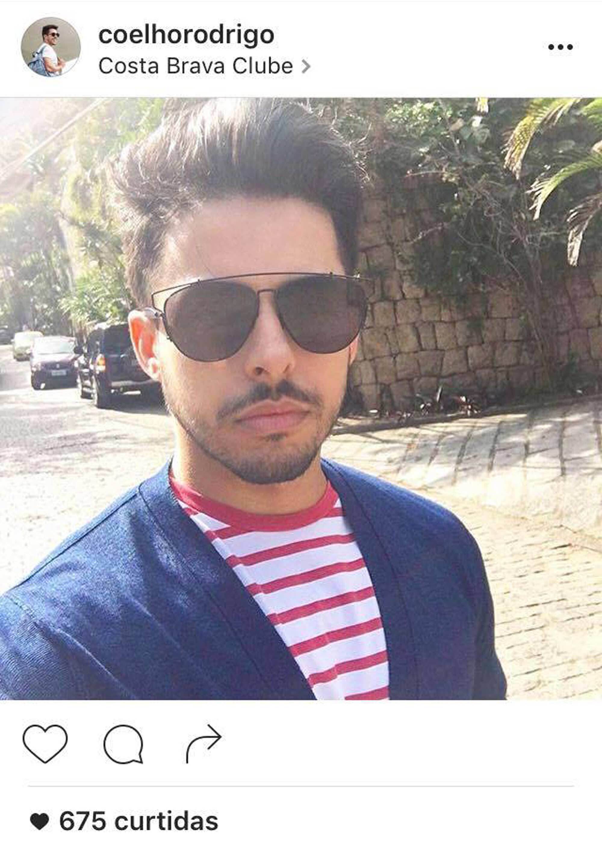 homem branco com cabelo preto:cabelos masculinos do Instagram