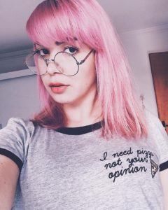 Cabelo rosa no Instagram