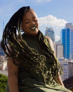 cabelo verde no instagram