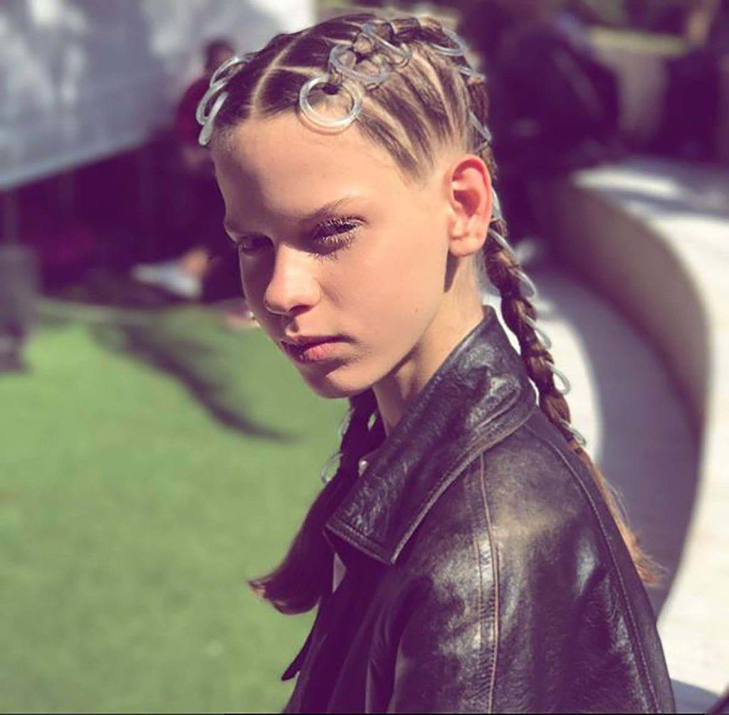modelo de acessórios de cabelo verão 2018