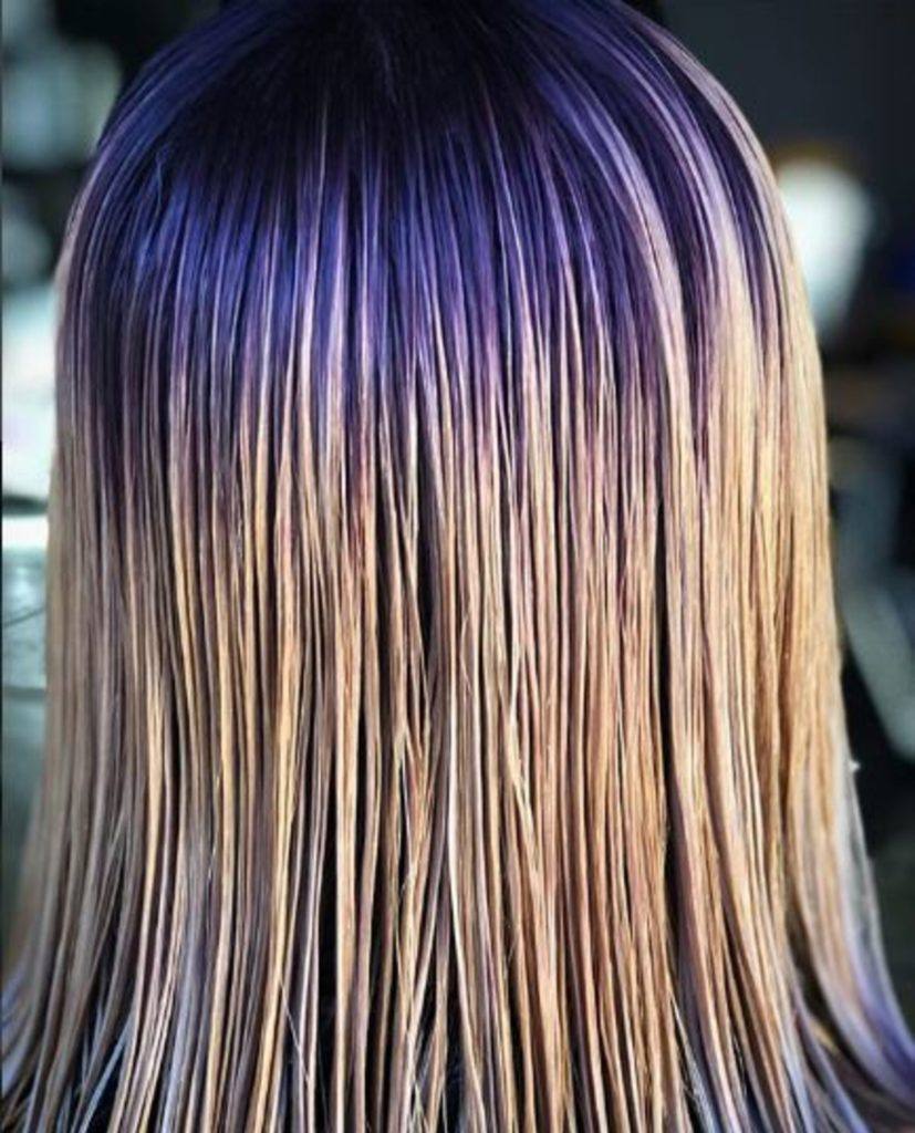 modelo de Coloração inspirada em pasta de amendoim e geleia