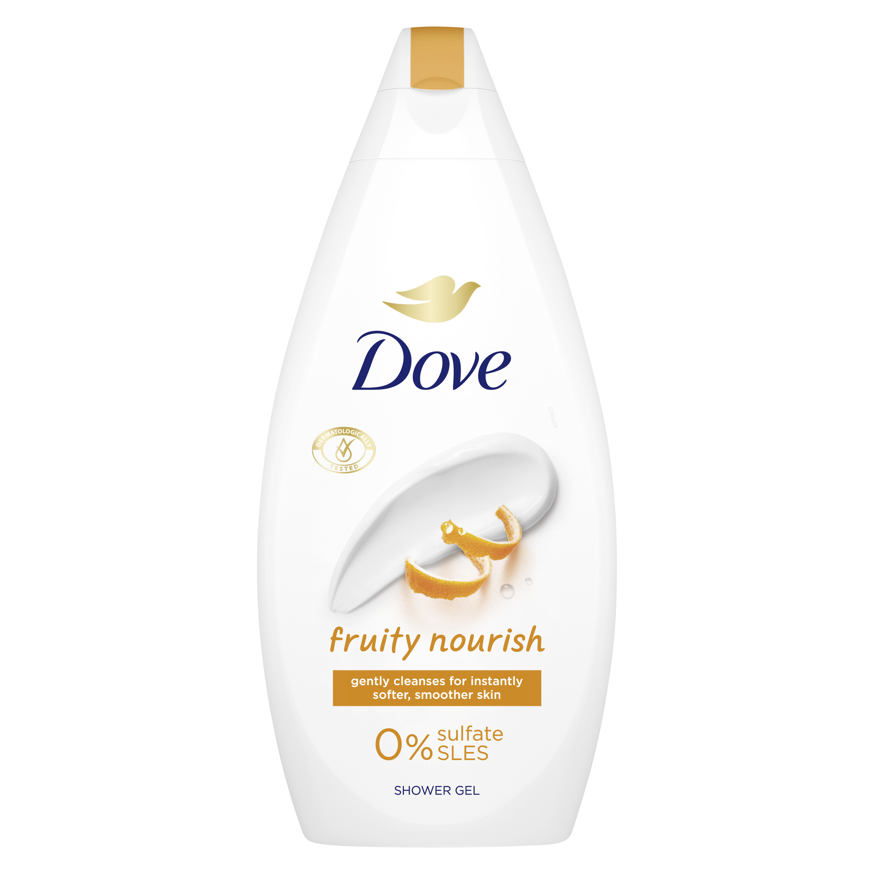 Dove Fruity Nourish krémtusfürdő 450 ml packshot